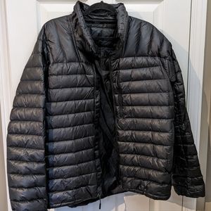 Men's North Face winter jacket size L, black